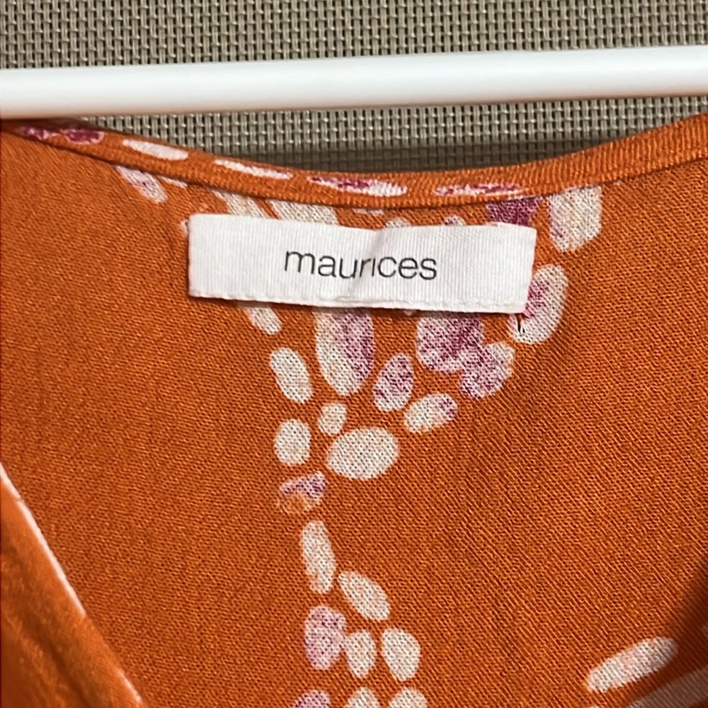 Orange blouse - Picture 4 of 4